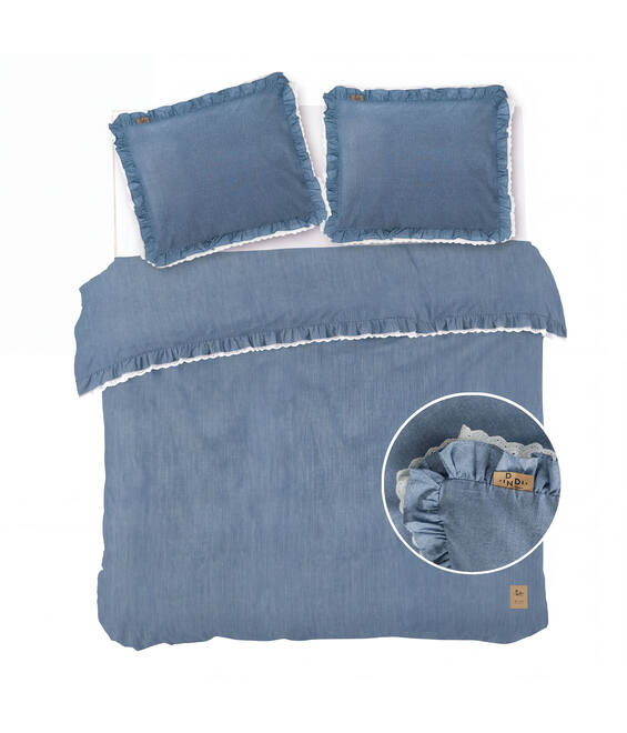 Dindi Home Dekbedovertrek Denim Dream